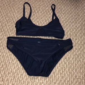 Aerie swim suit, dark blue